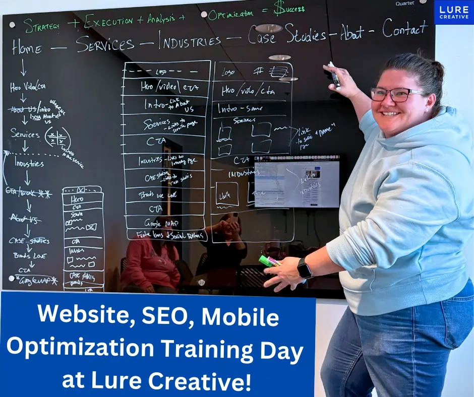 Web Design Review At Lure Creative Digital Marketing in Lenexa 2025